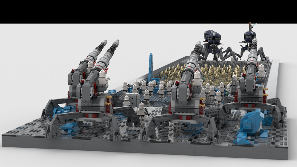 Lego star wars 2024 clone wars battle