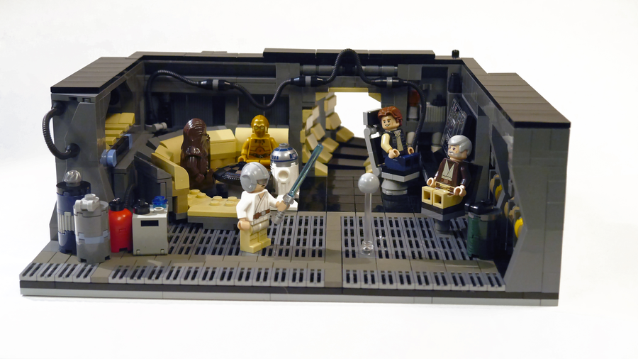 LEGO Star Wars Diorama Moc scouting Kashyyk DIGITAL INSTRUCTIONS