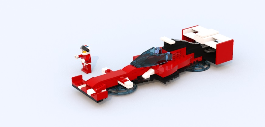 Lego racing car hot sale