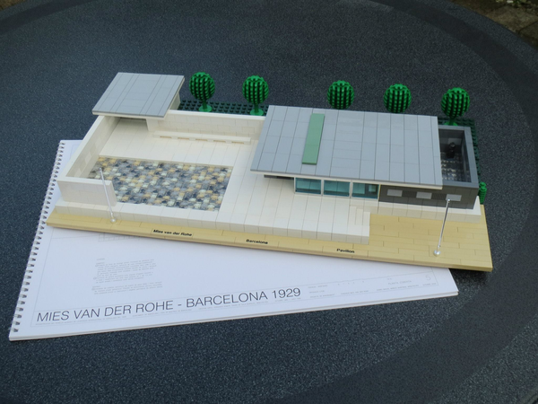 lego architecture mies van der rohe