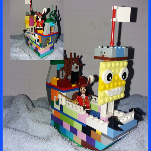 Lego peter pan pirate ship sale