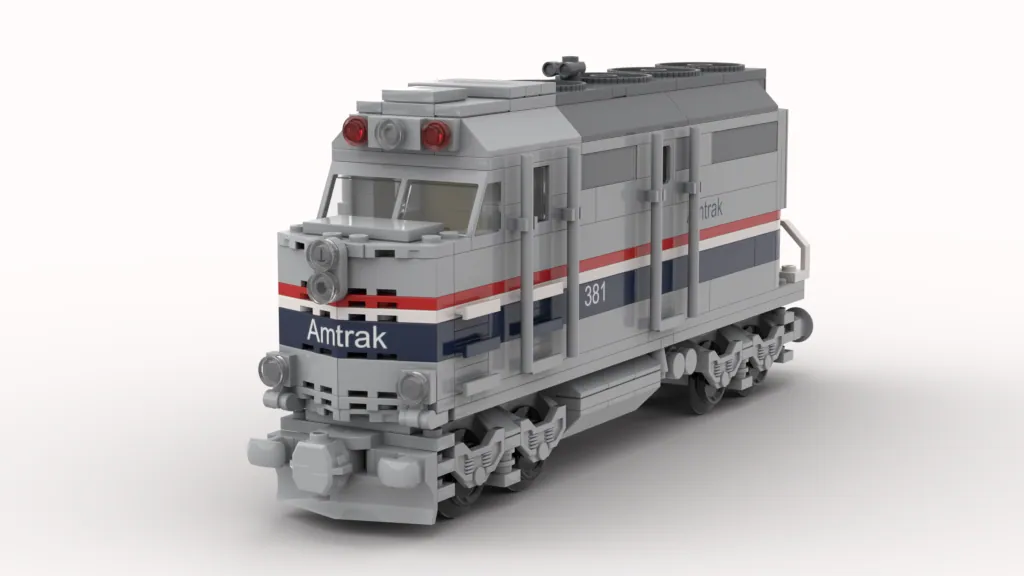 インターマウンテン製 Amtrak食堂車 ph1塗装 Amtrak Inter-City Train | LEGO® Ideas