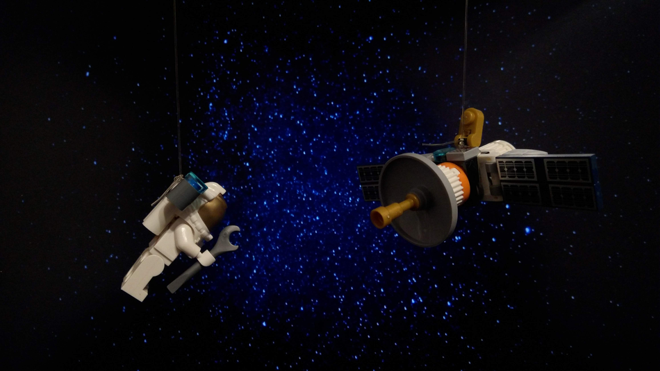 Lego store space background