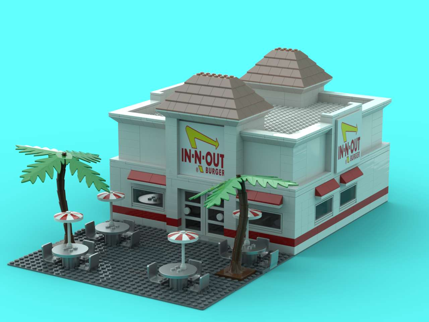 In n out lego sale