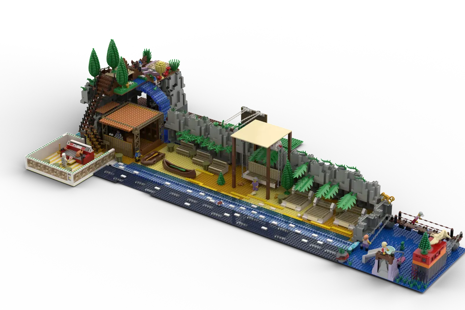 Hidden Private Beach | LEGO® Ideas