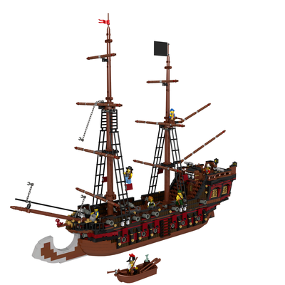 lego jackdaw ship