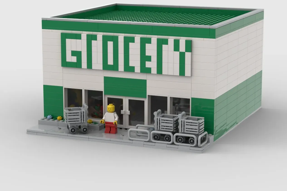 Lego grocery best sale