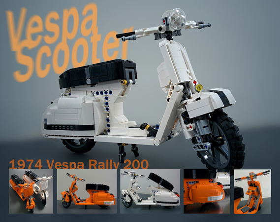 lego technic vespa