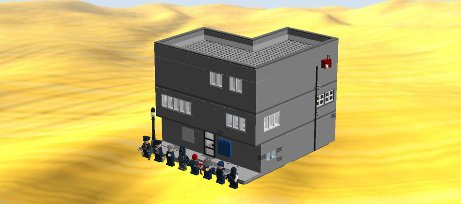 LEGO IDEAS Gotham City Police Department Building