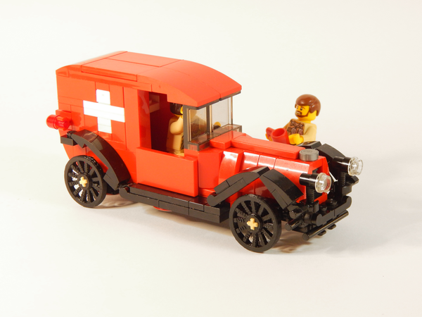 vintage lego ambulance