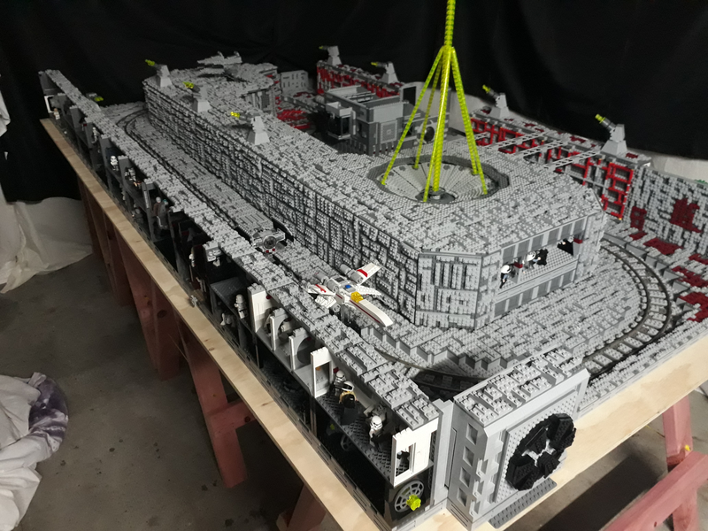 Building star wars cheap lego