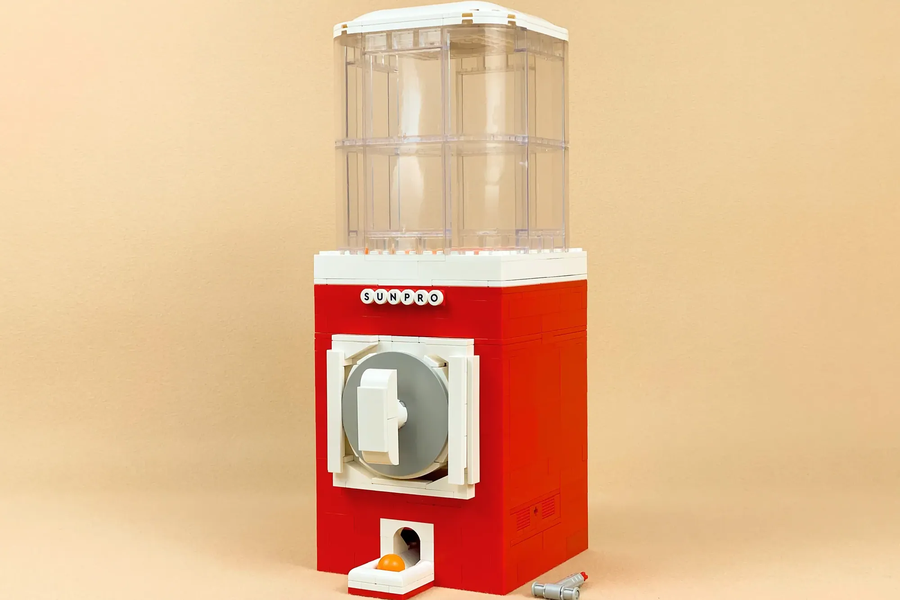 Lego best sale m&m machine