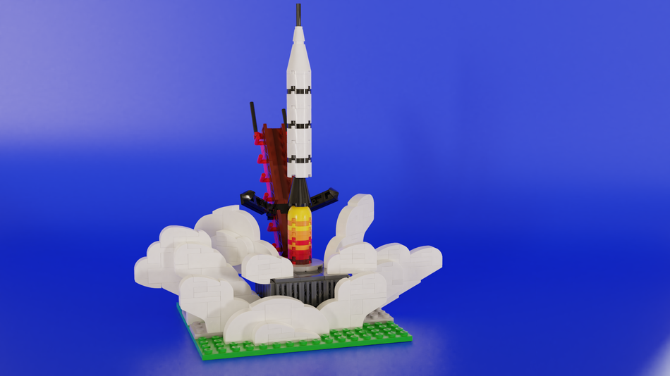 Lego hot sale rocket moc