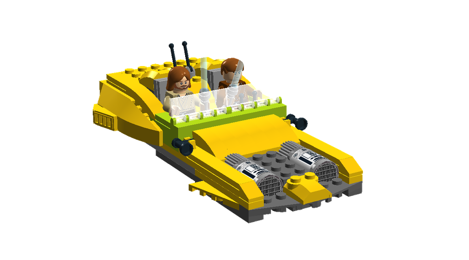 LEGO IDEAS Coruscant Airspeeder