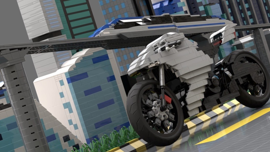 Here's a project to thrill adult motorcycle fans. 🏍️ This LEGO