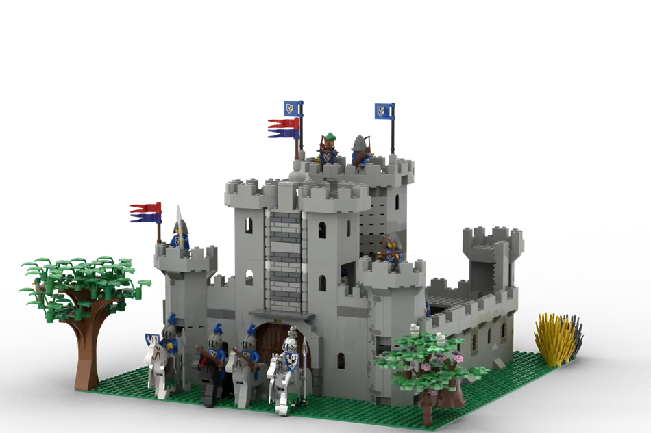 Easy lego castle ideas sale