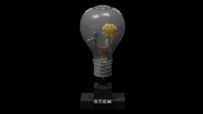 Lego lightbulb on sale