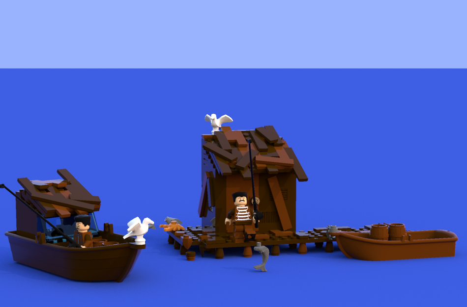 LEGO IDEAS - Historical Fishing Boat