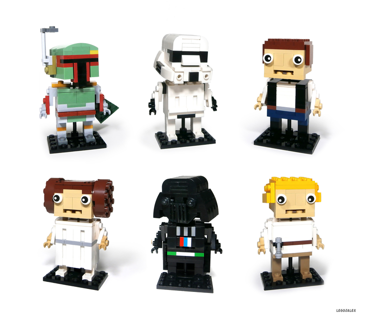 design Sicilien Forvirrede LEGO IDEAS - Star Wars Bobbleheads