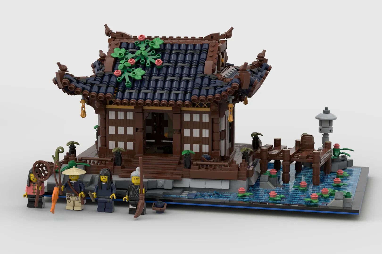 17th Japanese House by the Pond | LEGO® Ideas