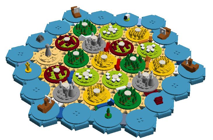 Lego catan sale