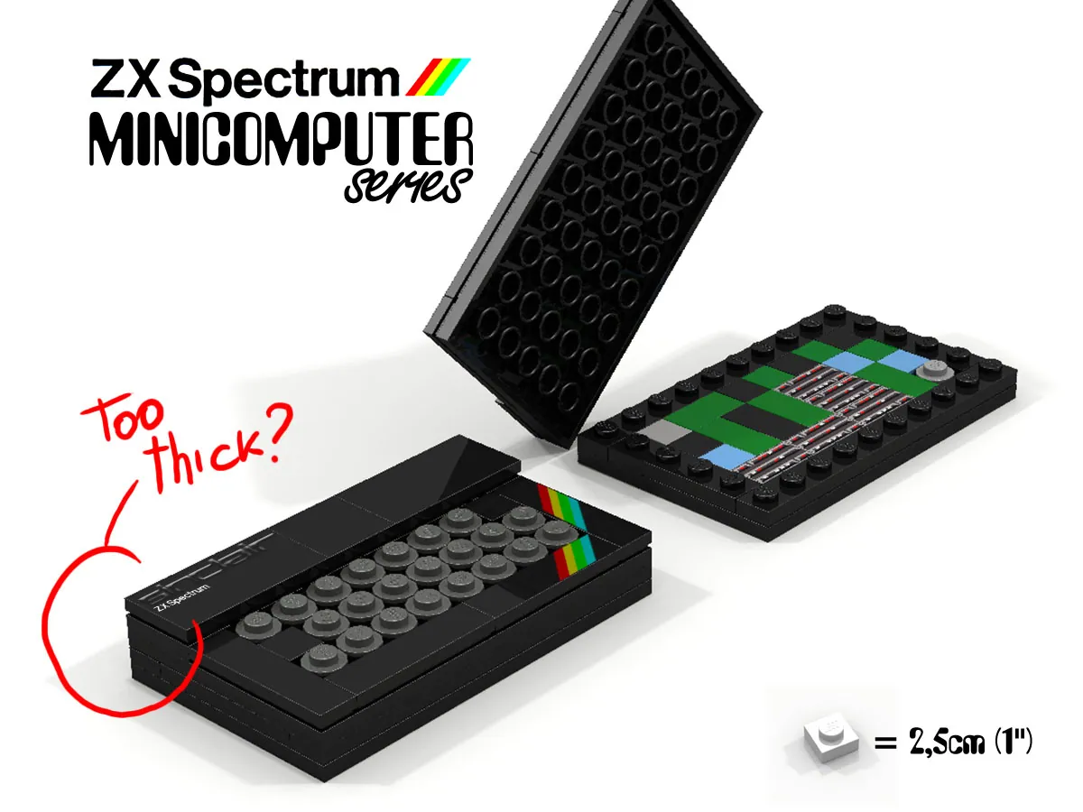 コマ Sinclair ZX Spectrum minicomputer | LEGO® Ideas