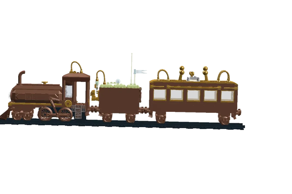 Lego steampunk train new arrivals