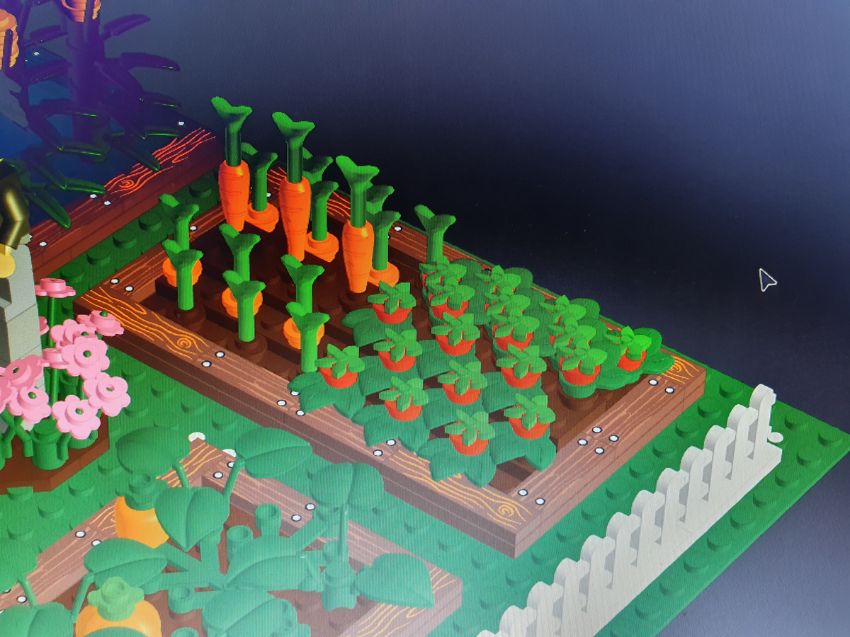 LEGO IDEAS - Community Veggie Garden