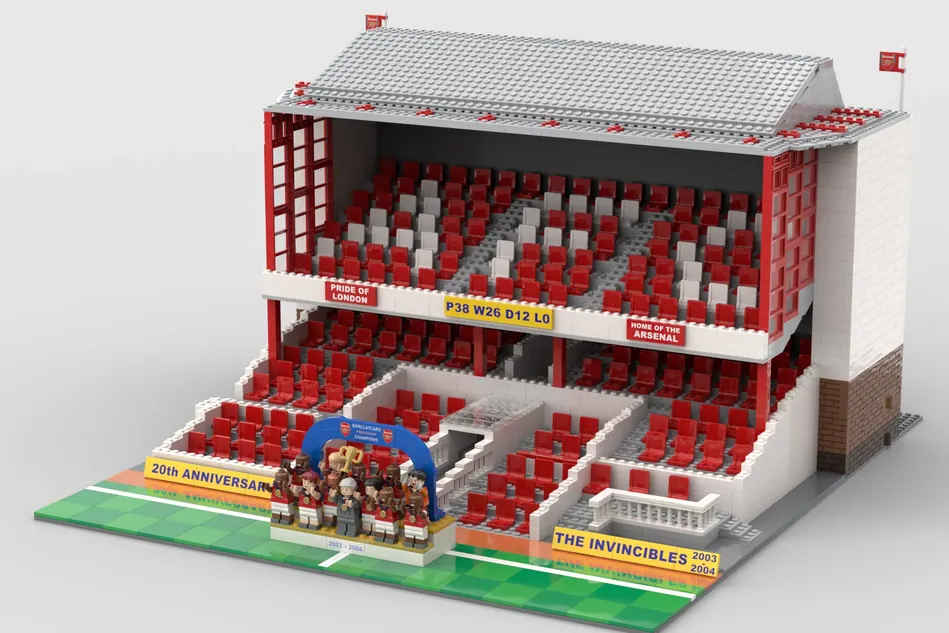 LEGO Ideas Arsenal F.C. The Invincibles Achieves 10 000 Supporters The Brick Fan