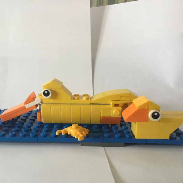 Lego build store a duck activity