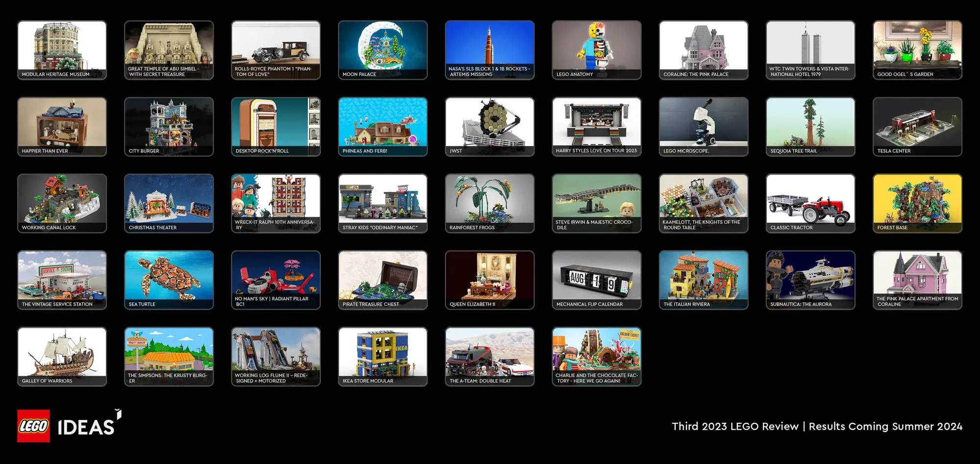42 Product Ideas Qualify for the Third 2023 LEGO Ideas Review | LEGO® Ideas