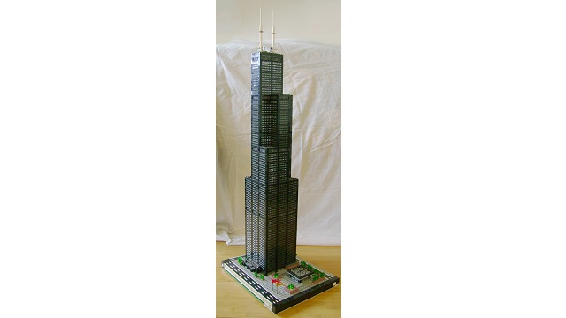 willis tower lego set