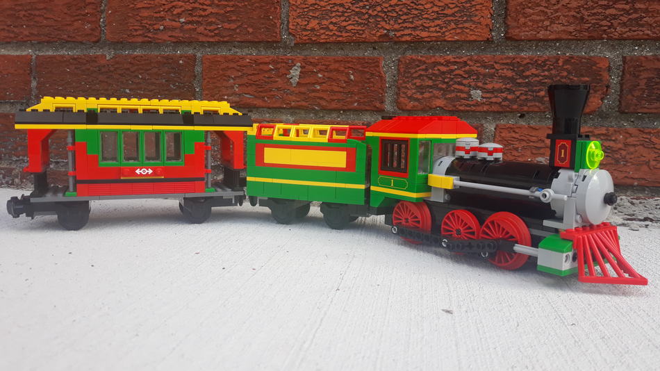 Toy story lego online train set