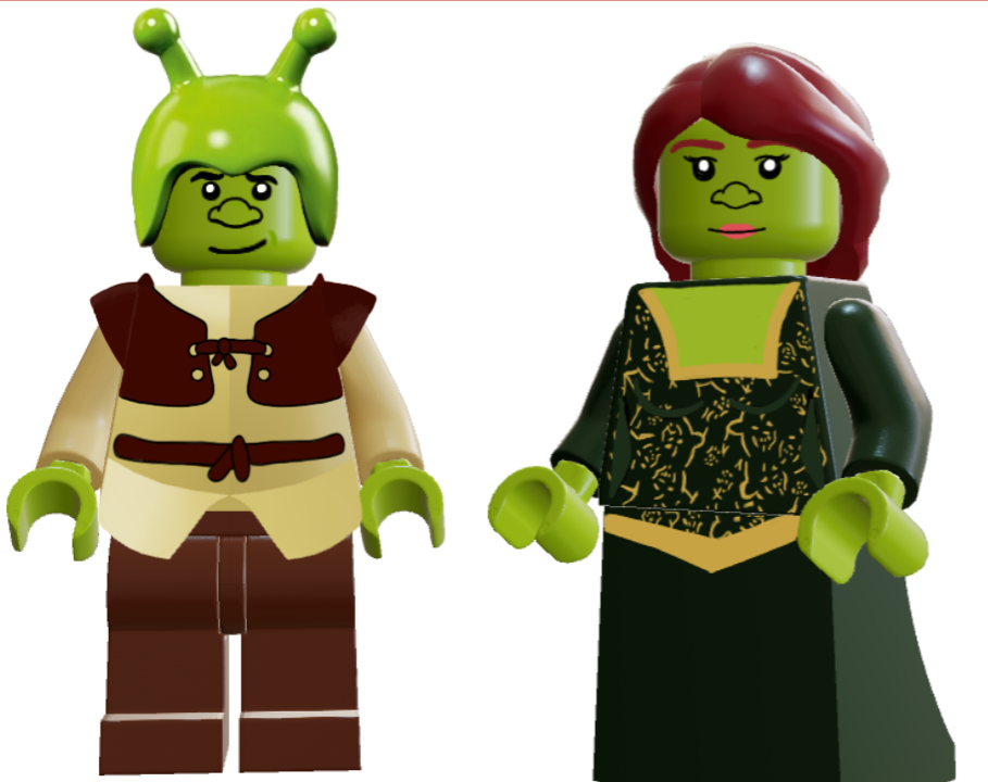 Shrek discount lego set