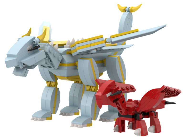 Lego discount small dragon