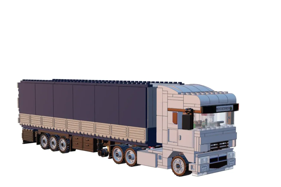 Lego big deals rig truck