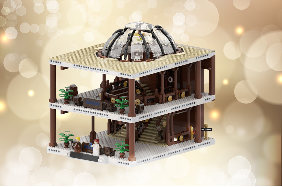 Lego best sale grand staircase