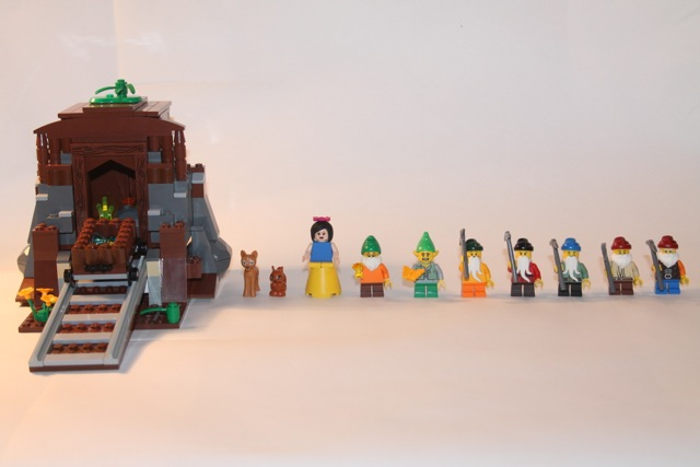 lego snow white and the seven dwarfs