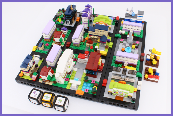the lego board game