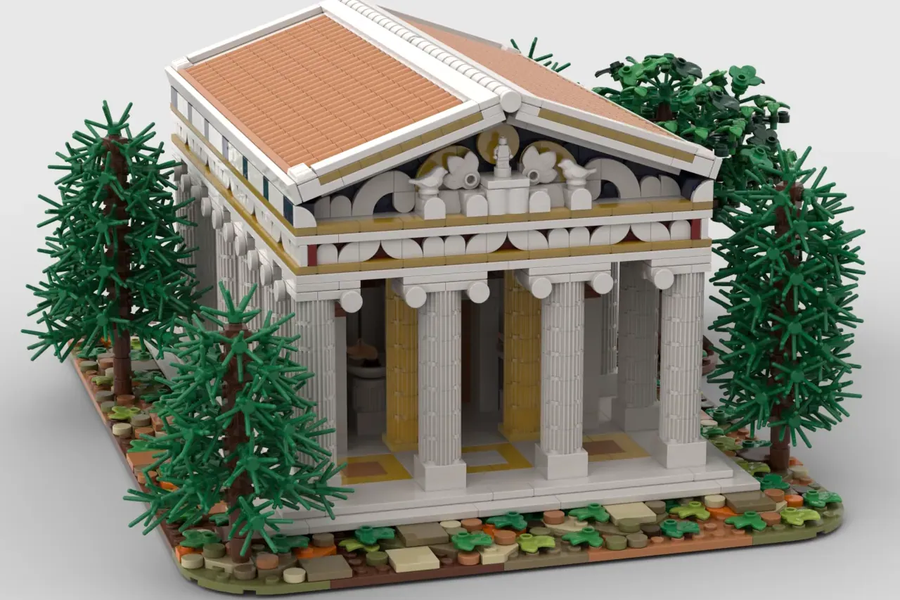 Lego parthenon hot sale kit