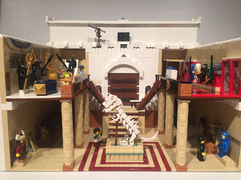 Dinosaur best sale museum lego