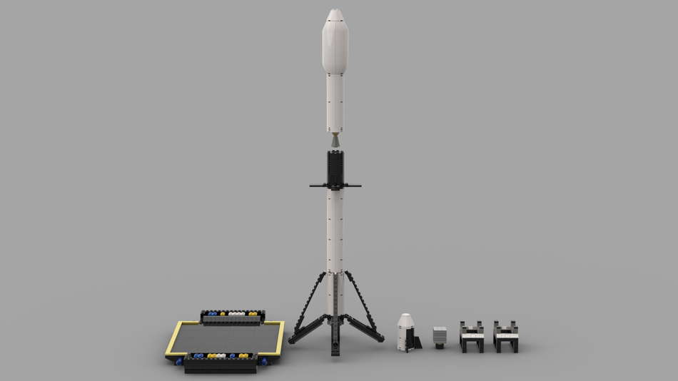 Lego ideas best sale space x