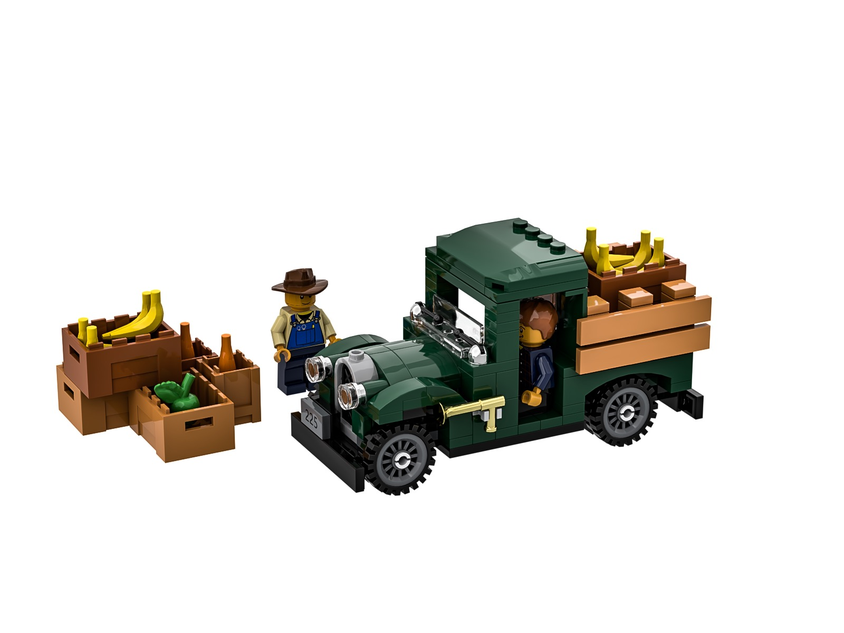 LEGO IDEAS Build a Vintage car to cruise the streets of LEGO