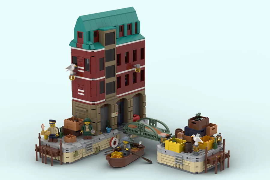 Lego store building website