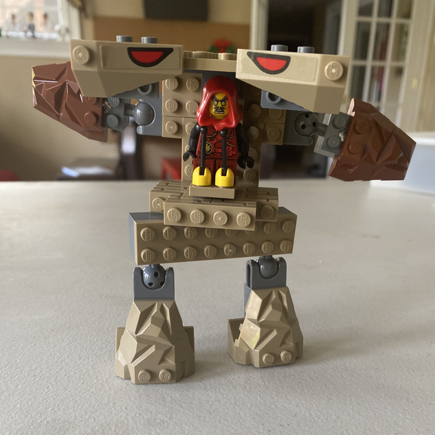 LEGO IDEAS Celebrating 10 Years of Ninjago Clouse s Rock Monster