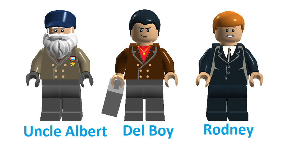 Only fools and store horses lego