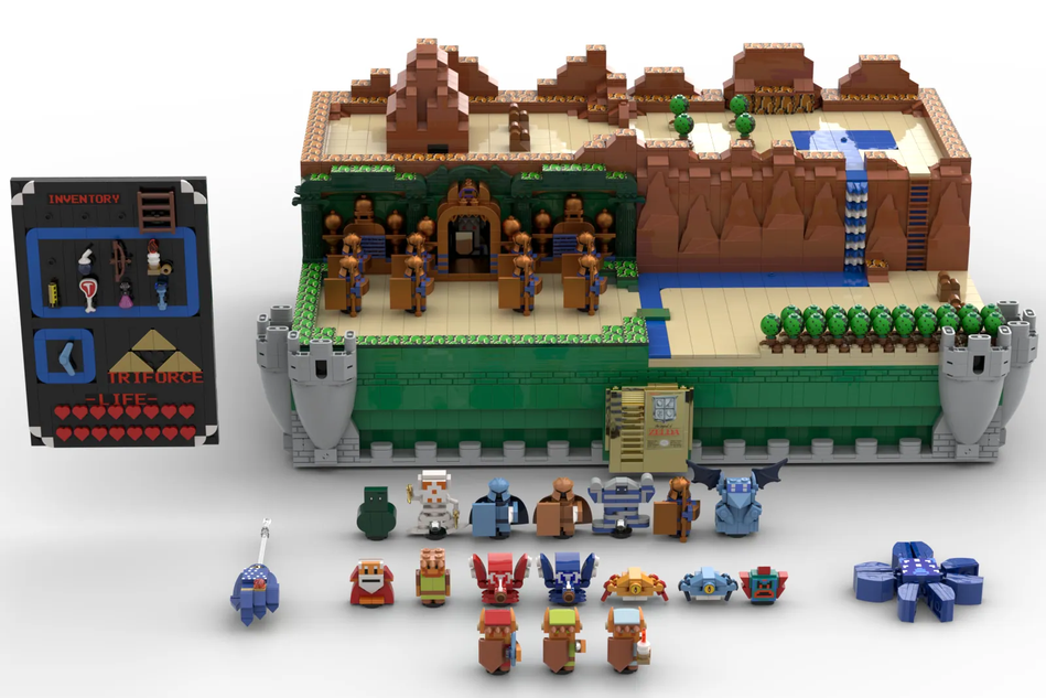 LEGO IDEAS - Lego Legend of Zelda (1986 - NES) Adventure Kit