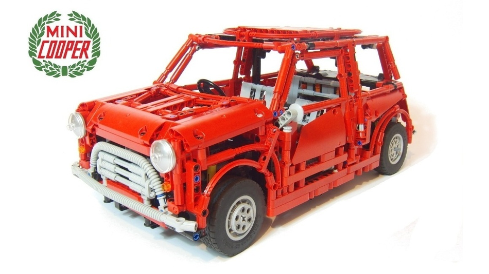 Mini cooper cheap lego technic