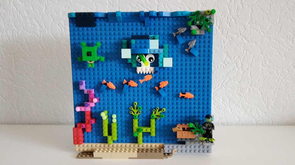 Under the on sale sea lego