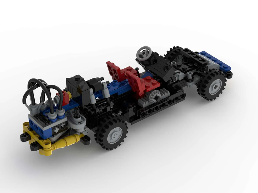 LEGO IDEAS - 90th Anniversary: Micro-Scale Celebrations! - 8860 Car Chassis Minifig Drivable Full